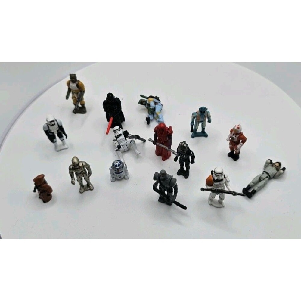 Vintage 90s Star Wars Micro Machines Action Figures 15
